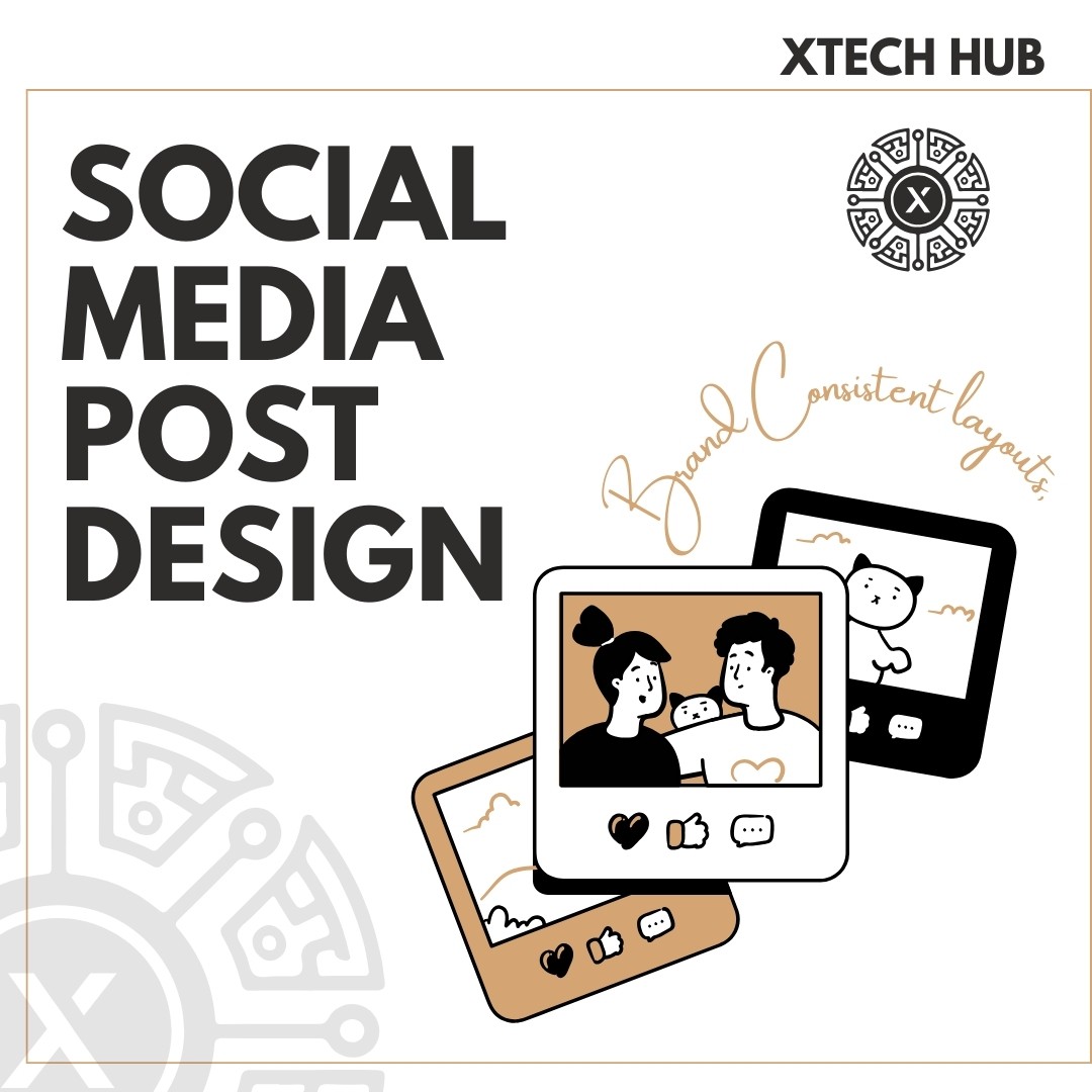 Social Media Post Design Service – Xtechuhub