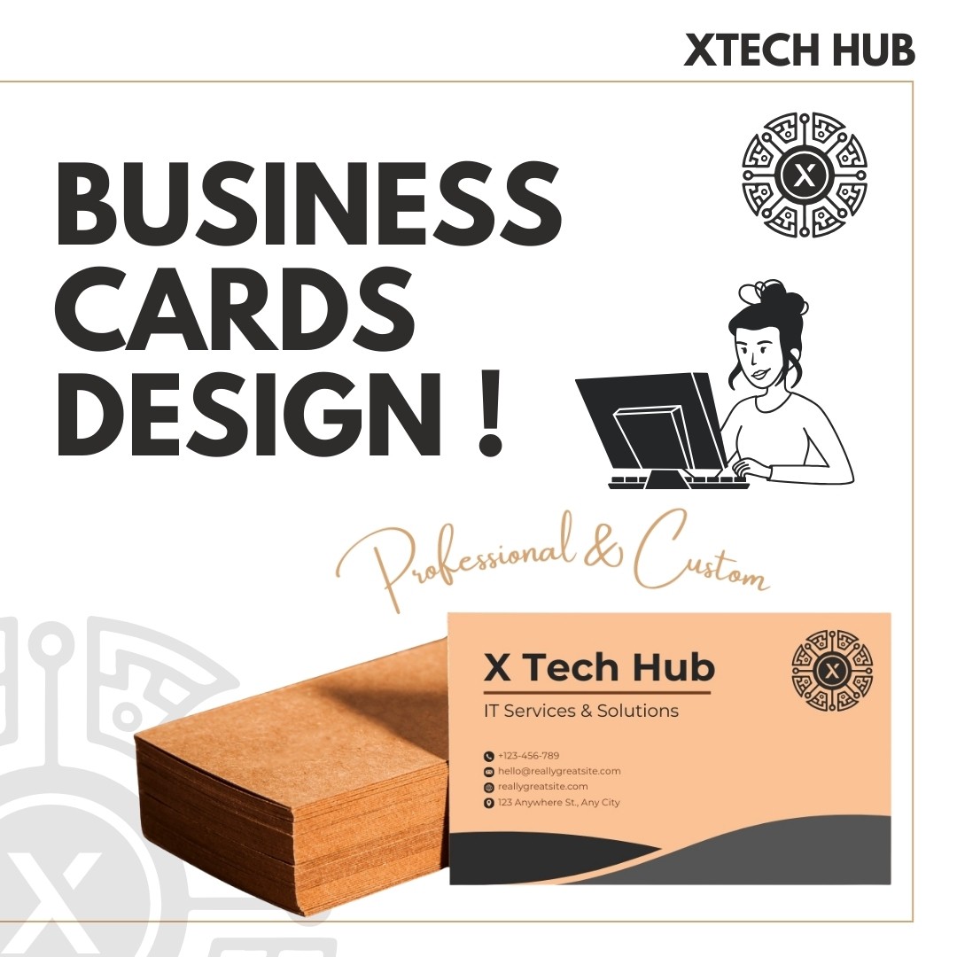 Professional & Custom Business Card Design